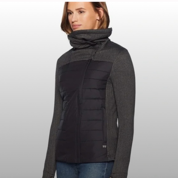 NWOT! Helly Hansen Astra Primaloft Insulated Women's Black and Gray Jacket Small - Picture 1 of 6